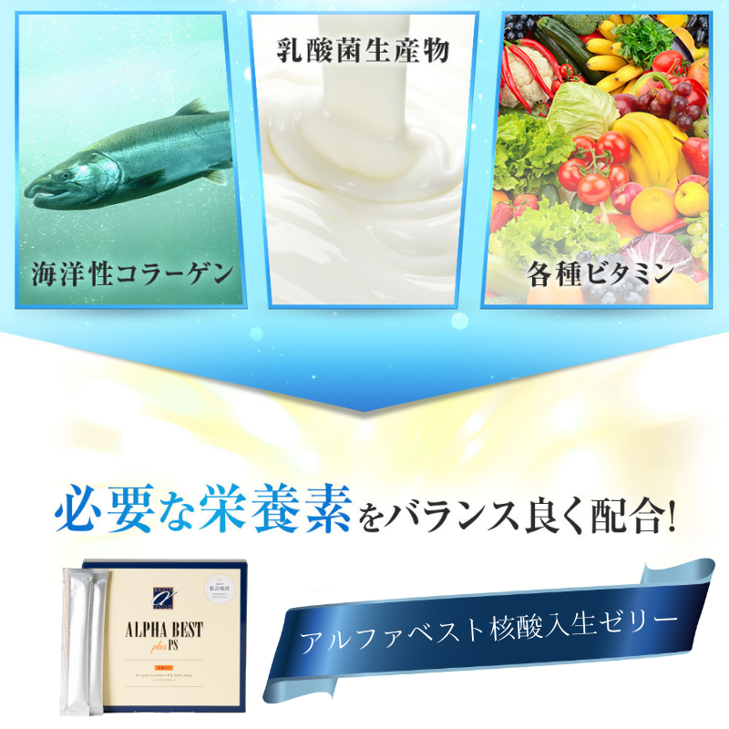 アルファベスト核酸入生ゼリー